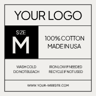 Custom Neck Label Transfers